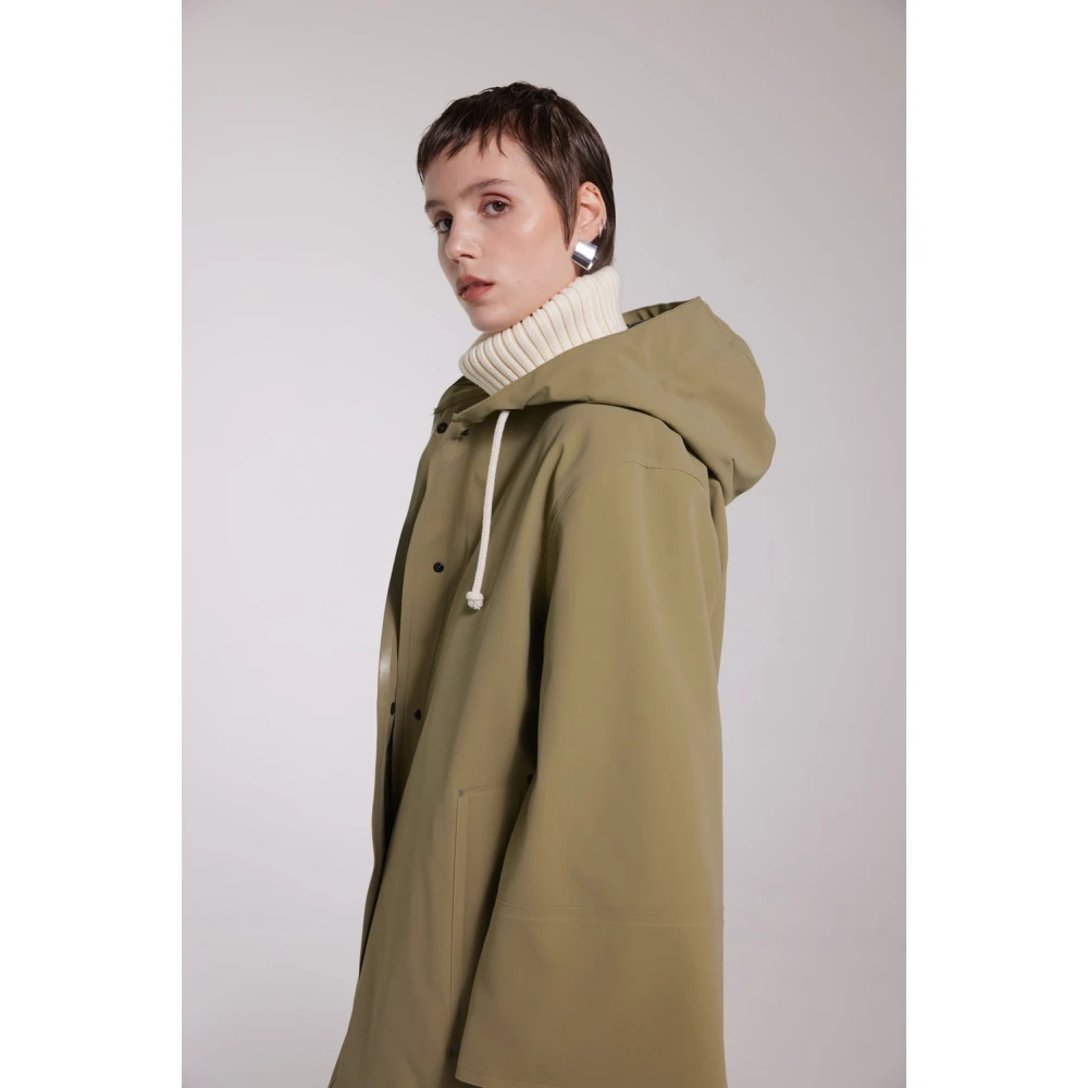 Stutterheim Winter Matte Regenjas Green Dames