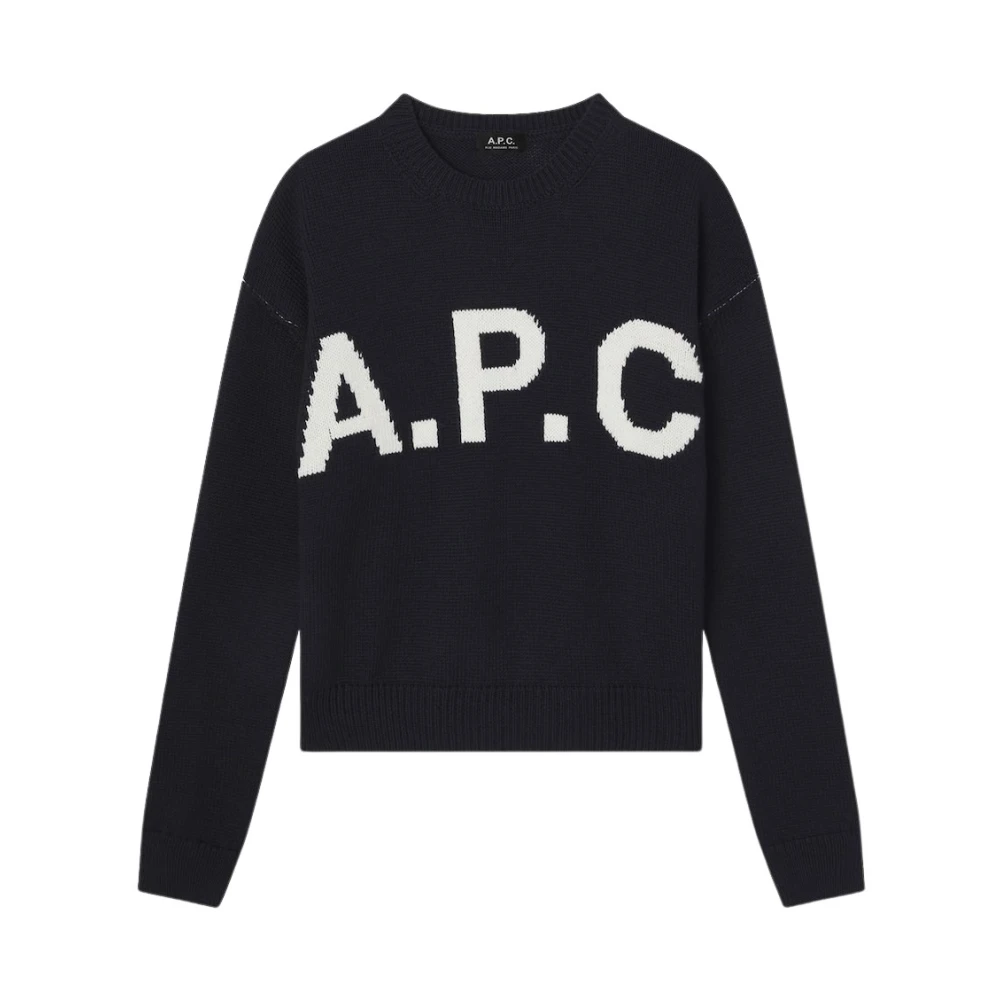A.p.c. Donna Blu Maglie, M, New,