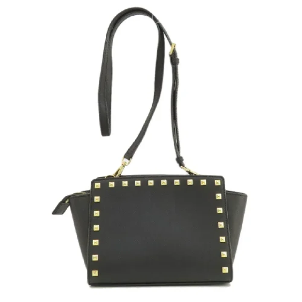 Michael Kors Pre-owned Leather shoulder-bags Black Dames