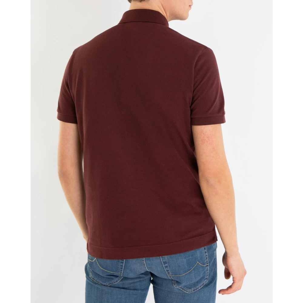 Lacoste Heren Polo Shirt Brown Heren