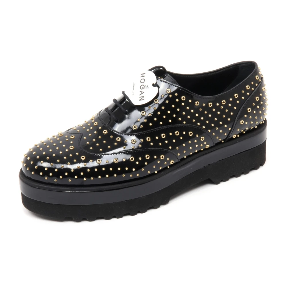 Hogan Laced Flats