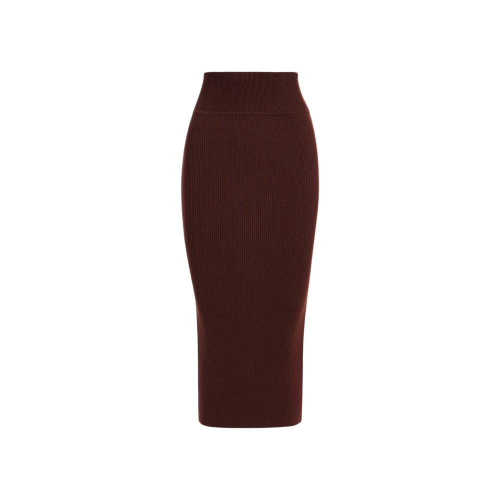 Essentiel Antwerp Pencil Skirts Brown, Dam