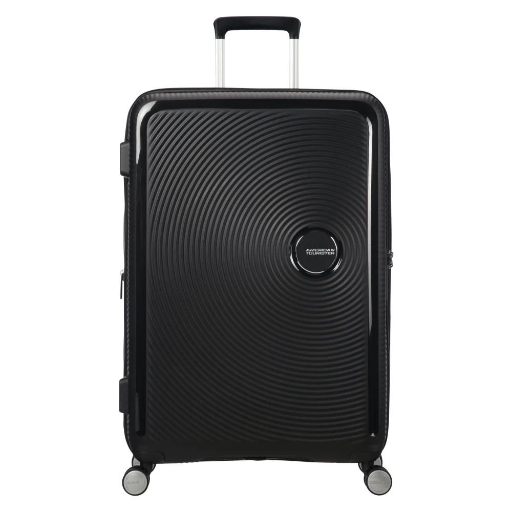 American Tourister Expanderbar Hardshell Resväska med TSA-lås Black, Unisex