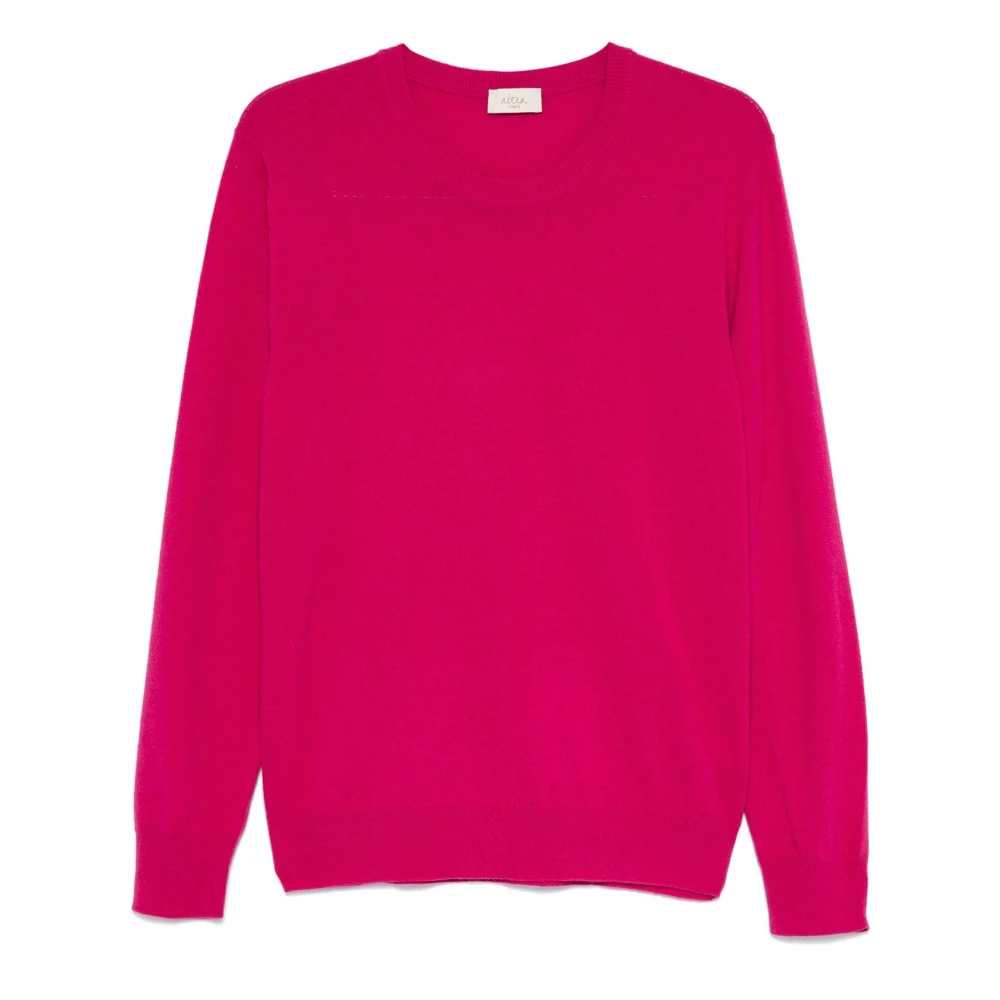 Altea Crew Neck Sweater Pink Heren