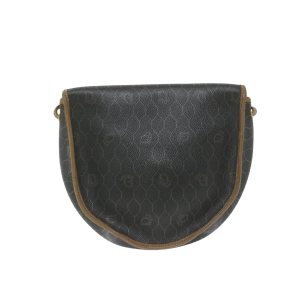 Dior Vintage Pre-owned Leather dior-bags Black Dames