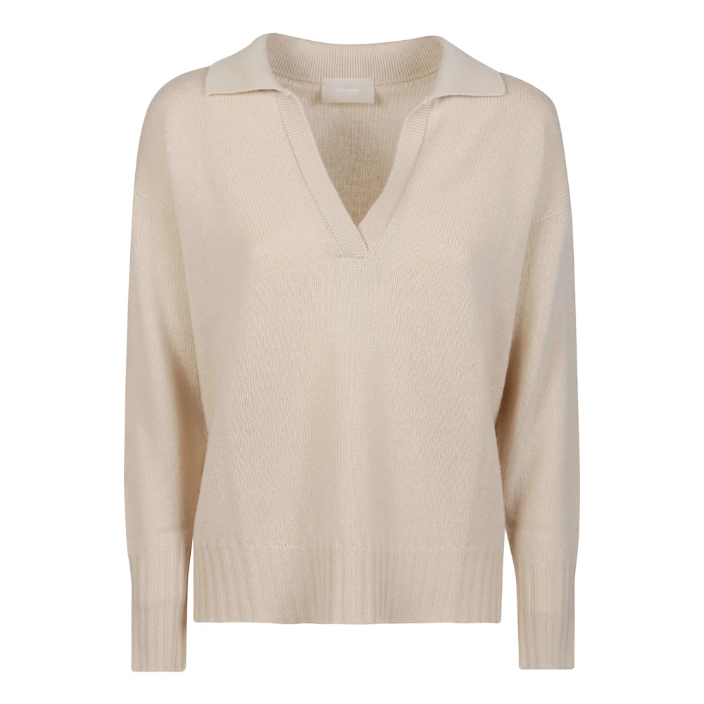 Drumohr Stijlvolle Gebreide Trui Beige Dames