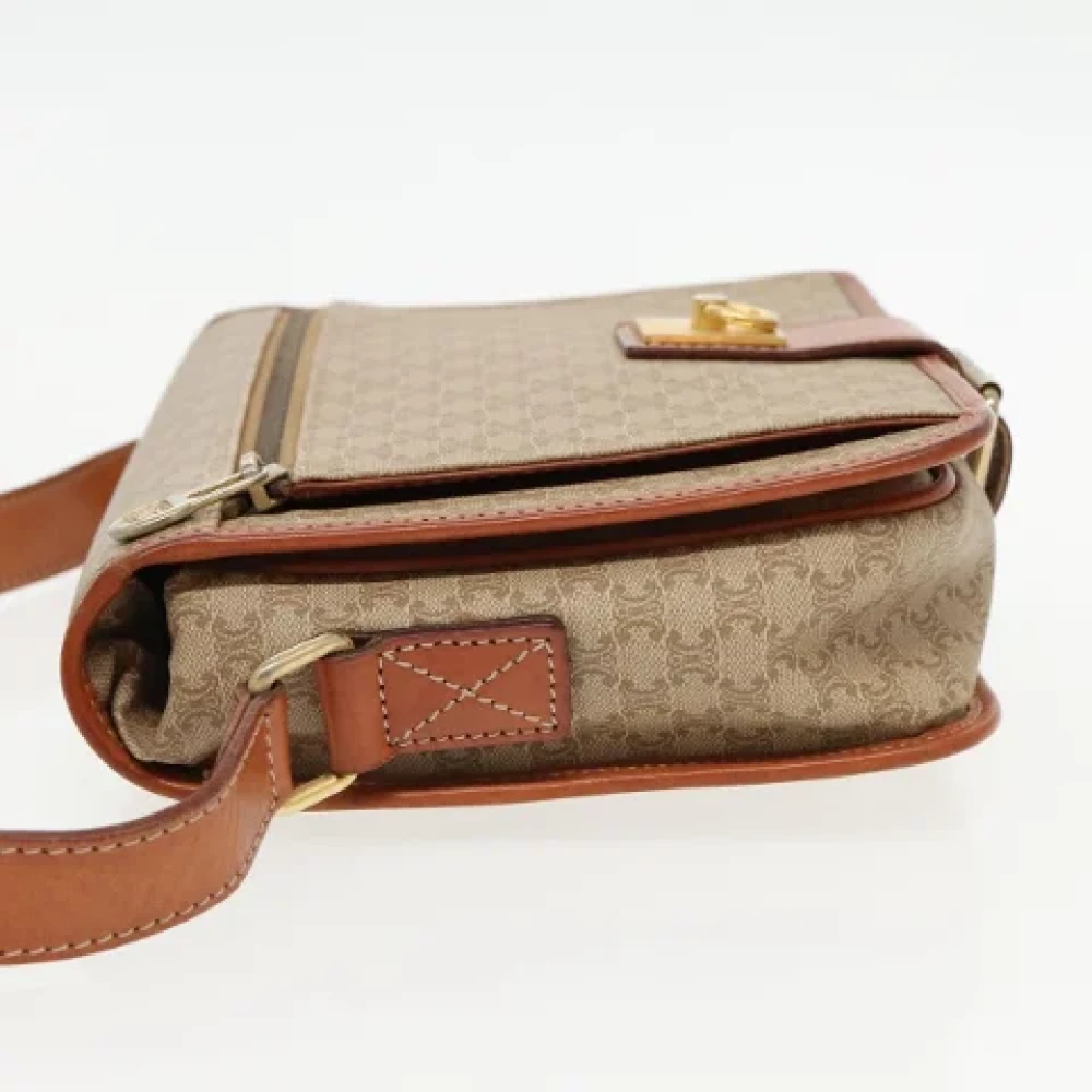 Celine Vintage Pre-owned Fabric celine-bags Beige Dames