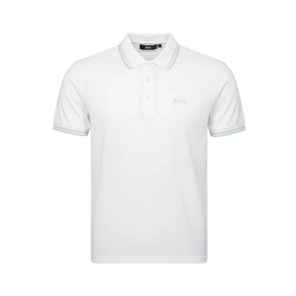 Hugo Men's White Polo Shirts, Xl, Regular Fit Polo