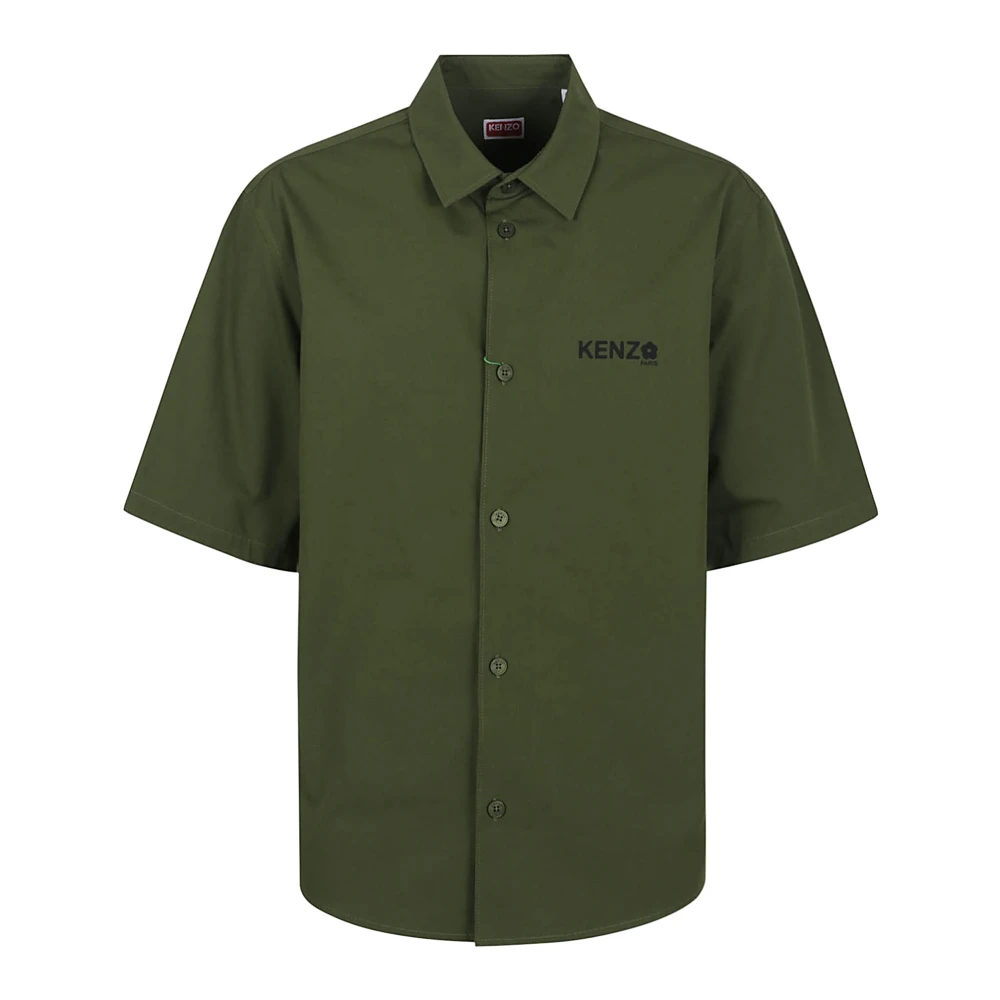 Kenzo Groen Stijlvol Overhemd Green Heren