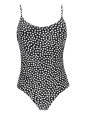 maillot-de-bain-a-pois-noir-pour-femme