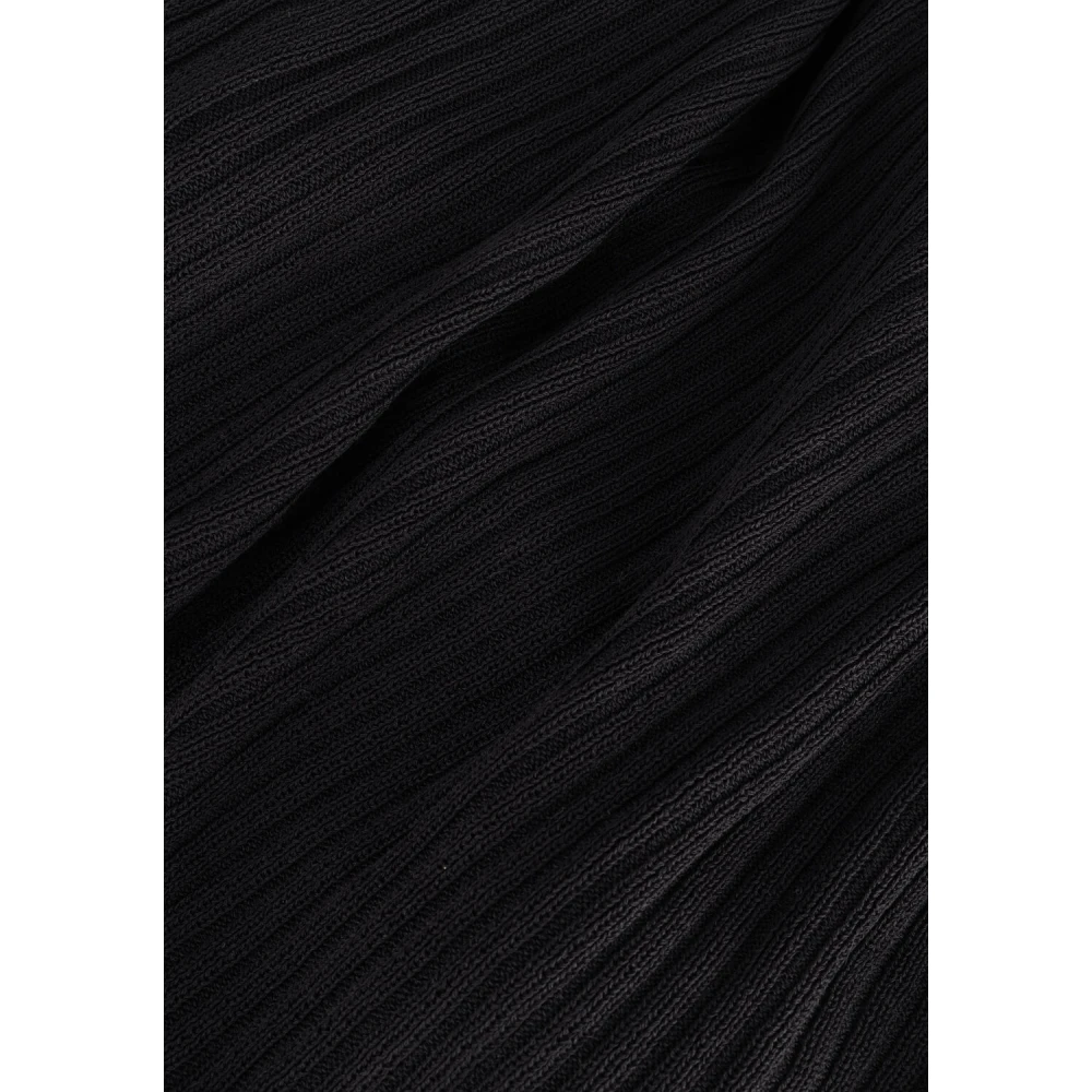 Tiger Of Sweden Zwarte Midi Jurk Vales Black Dames