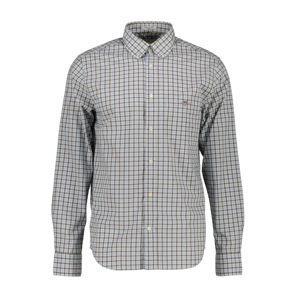 Gant Mannelijk Multicolor Overhemden Heren, Veelkleurig, 2XL, Casual Shirts