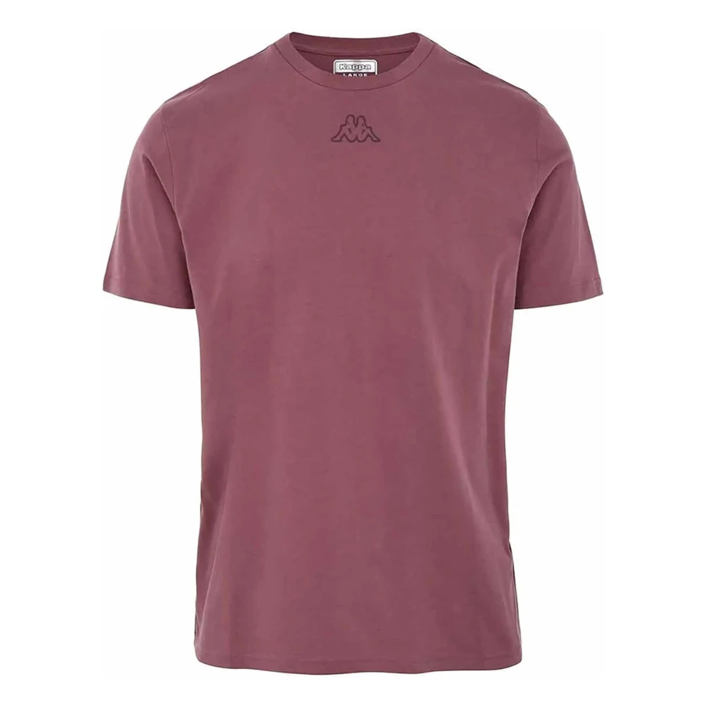 Kappa Faccia Life T-shirt Purple Heren