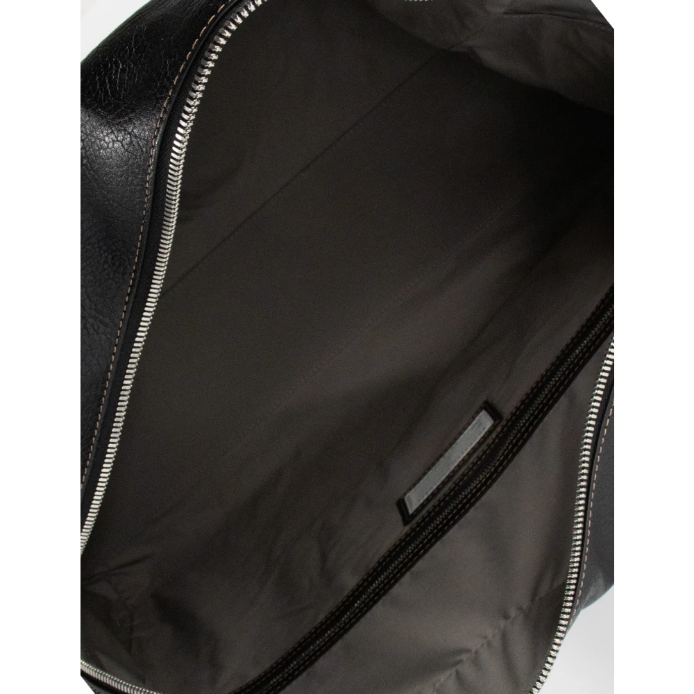 BRUNELLO CUCINELLI Vintage-geïnspireerde Reistas Black Heren