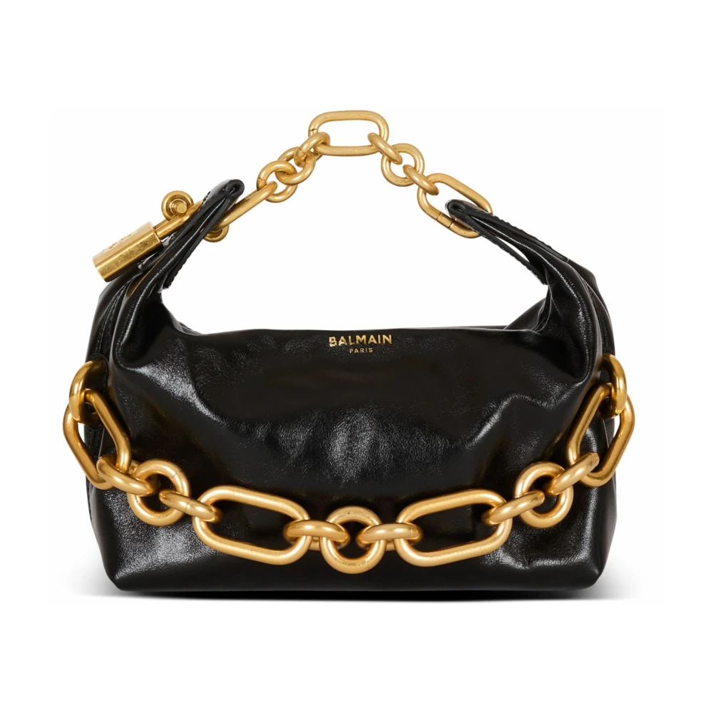 Balmain - Bags > Handbags - Black - Balmain - Modalova