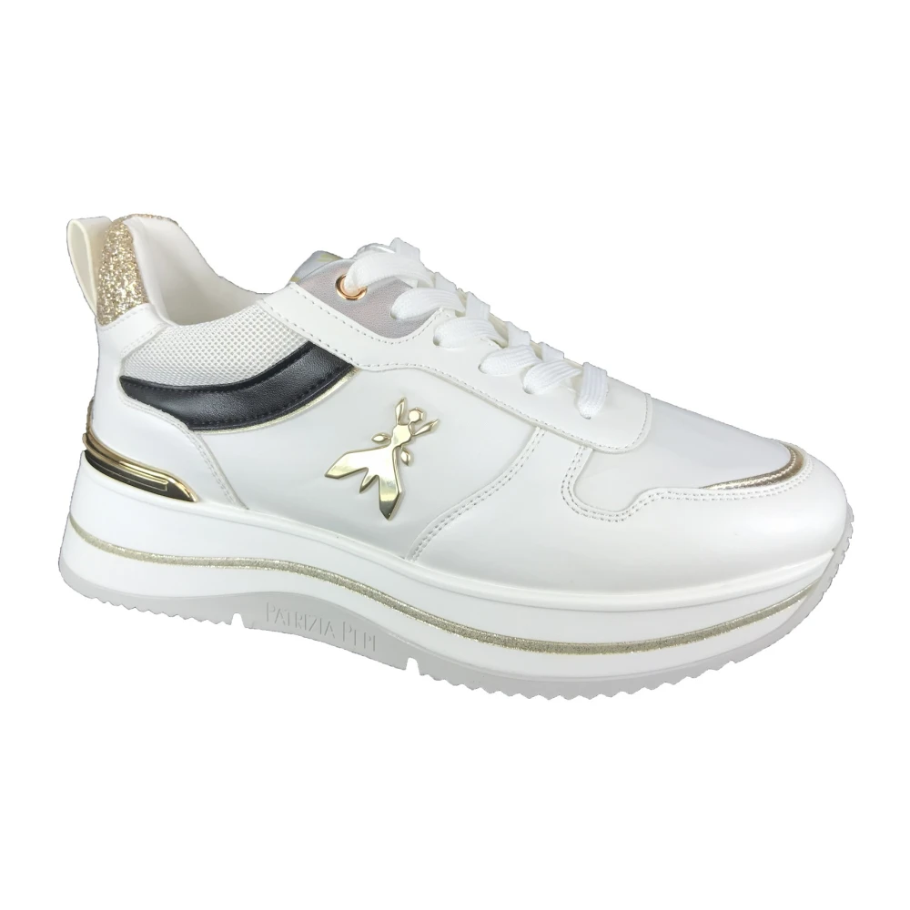 Patrizia Pepe Stijlvolle Sneaker Schoenen Dames Schoenen Wit
