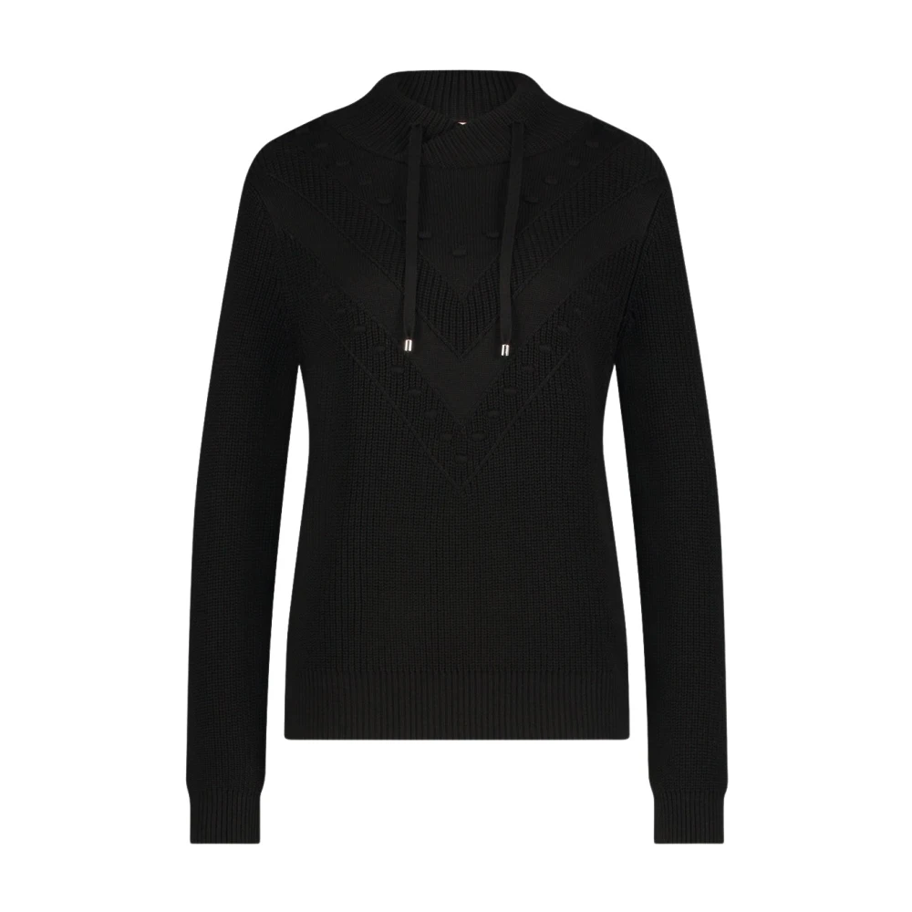 Jane Lushka Nadig Pullover | Zwart Black Dames