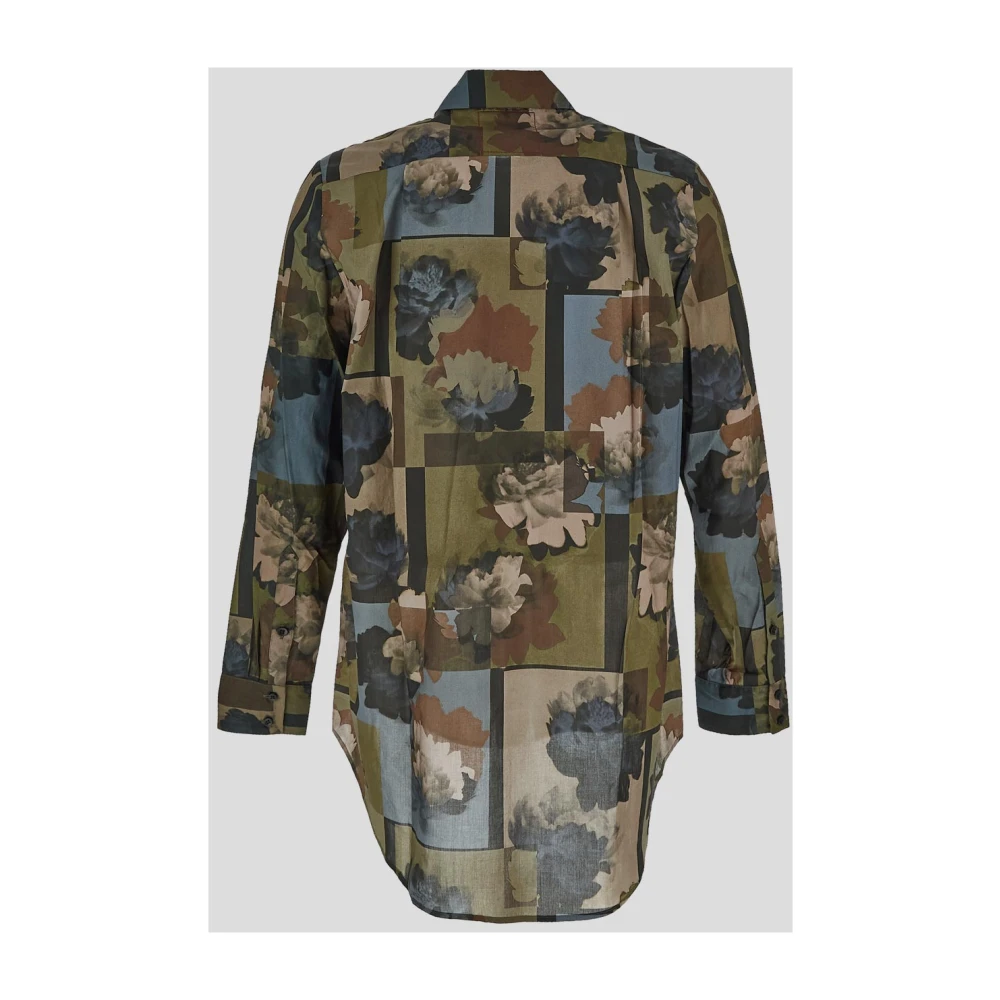 UMA Wang Katoenen Tab Top Shirt Multicolor Heren