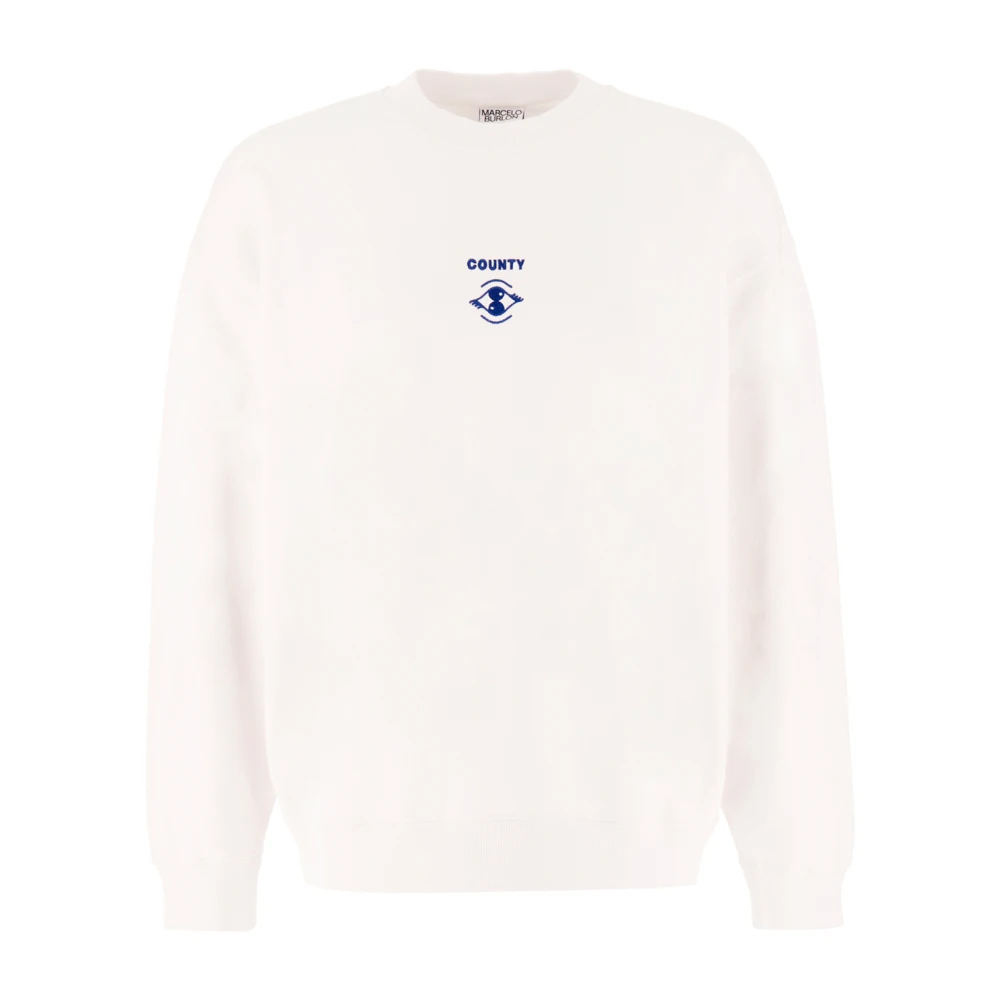 Marcelo Burlon Casual Stijl Sweatshirt White Heren