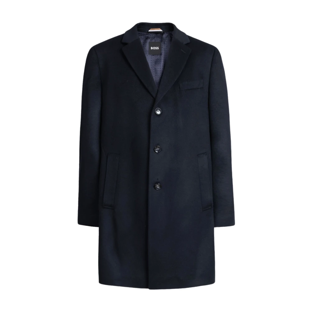 Coats > Single-Breasted Coats - - Boss - Modalova