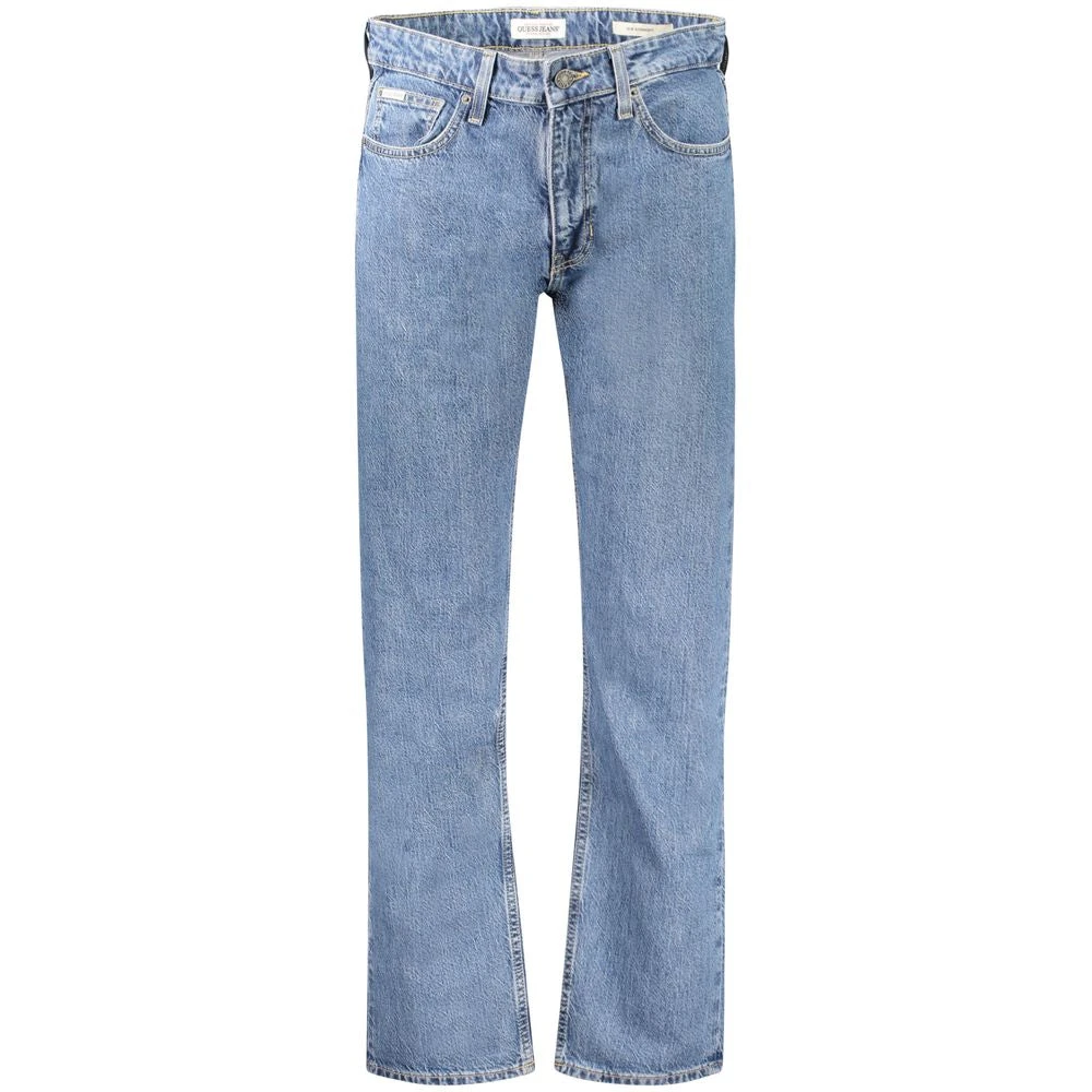Guess Blauwe Katoenen Jeans & Broek Blue Heren