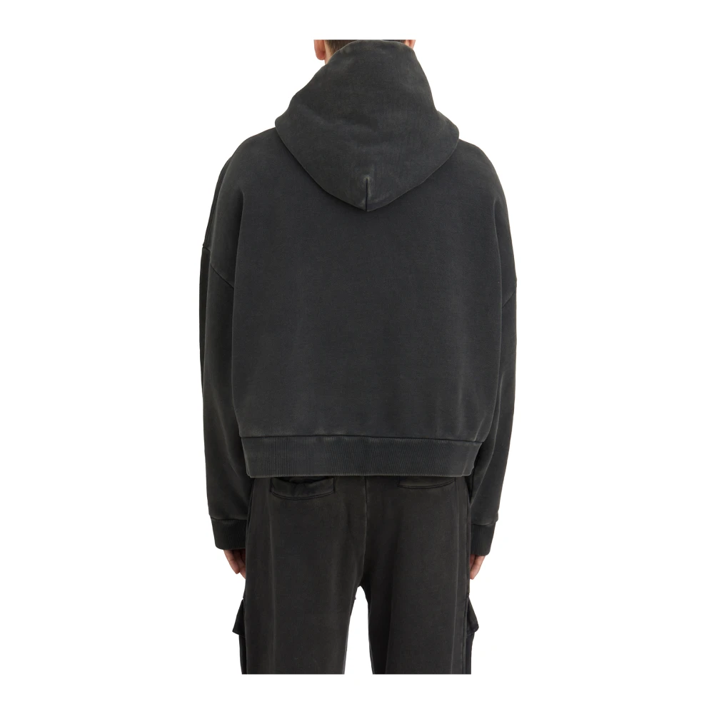 Entire Studios Zwart Heavy Hooded Sweater Black Heren