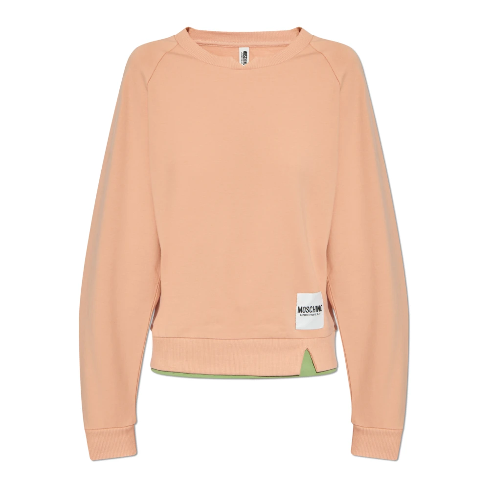Moschino Sweatshirt uit de ondergoedlijn Pink Dames