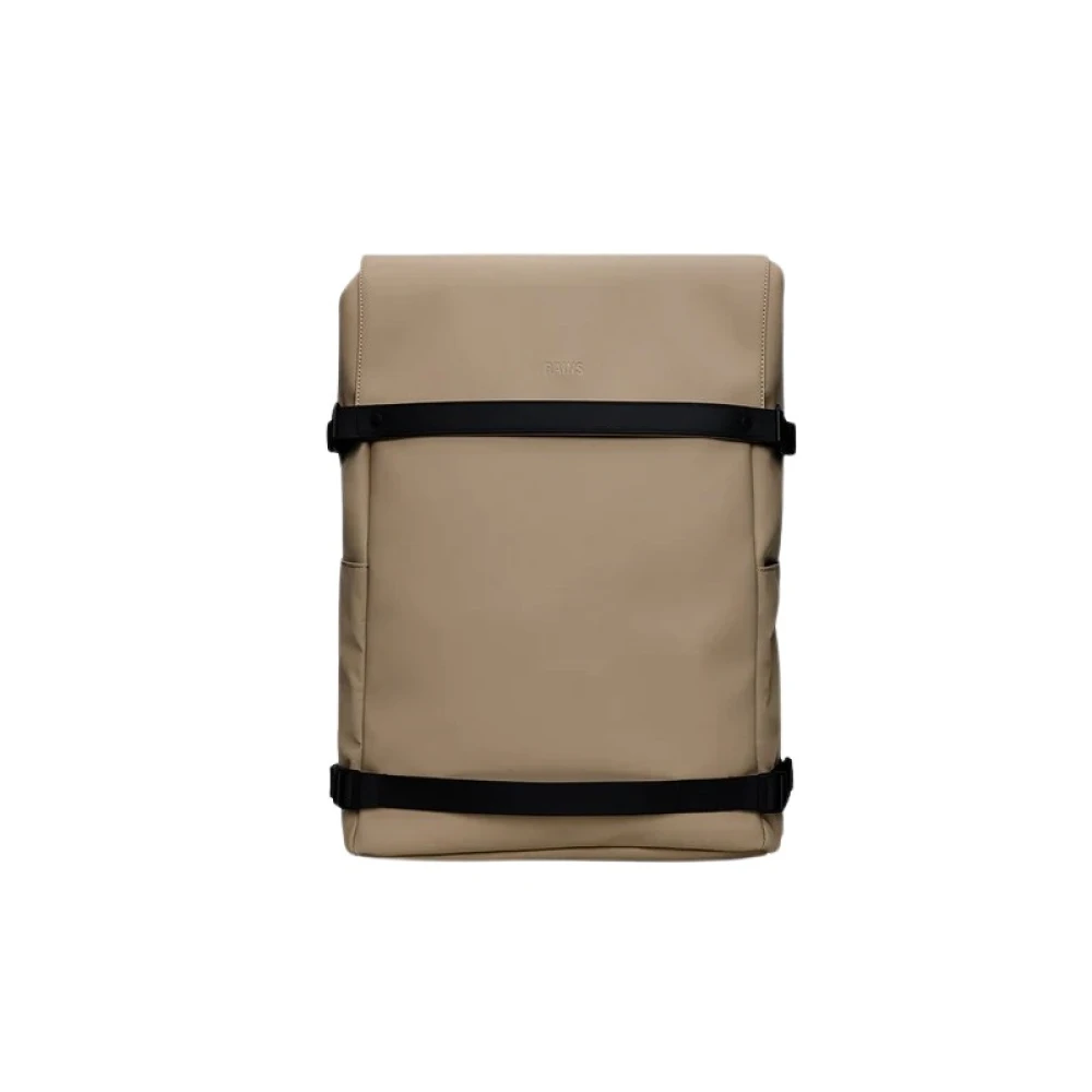 Rains Unisex Beige - Backpack - Bags - One Size