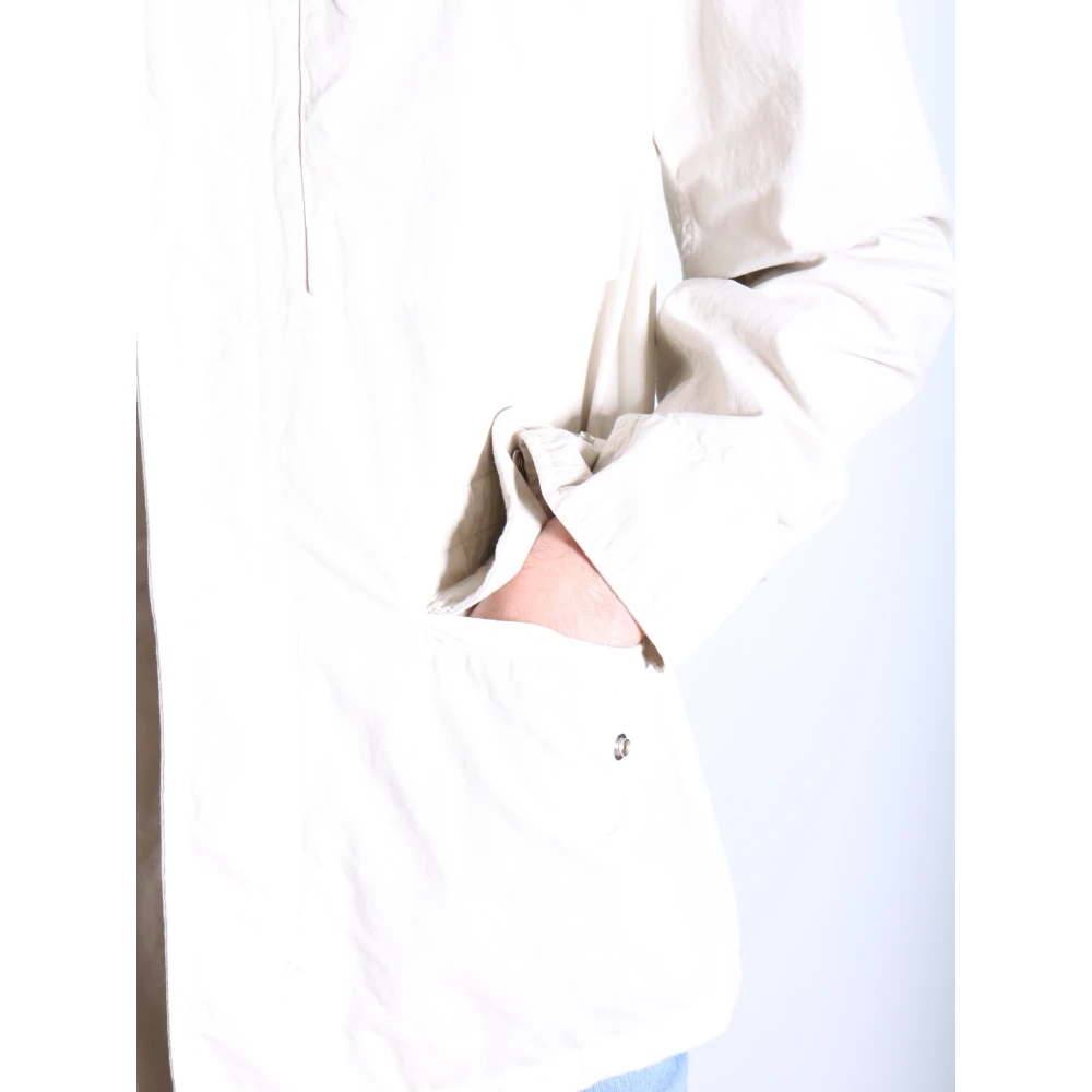 Aspesi Minifield Cot Ice Jacket Beige Heren