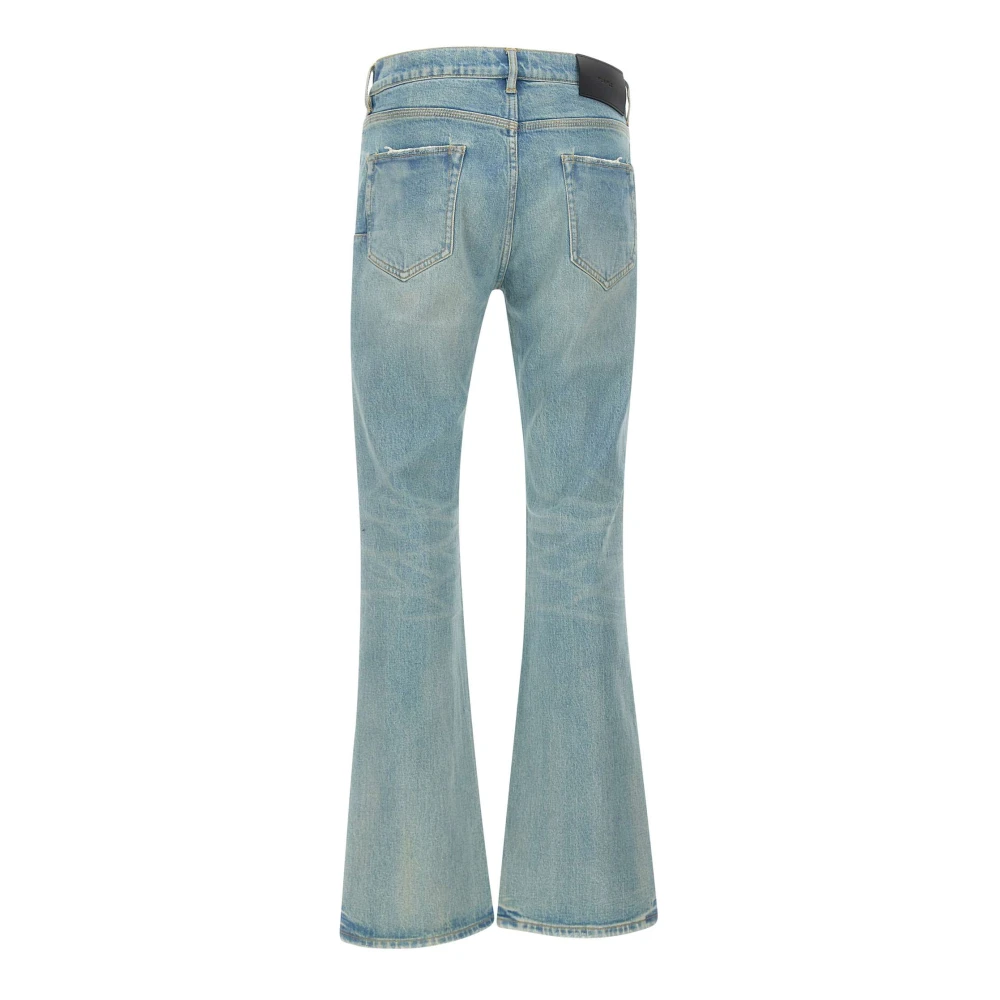 Purple Brand Coated Light Slim Fit Jeans Blue Heren