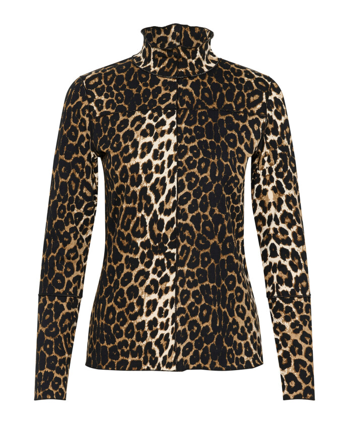 luipaardprint-blouse-met-hoge-hals