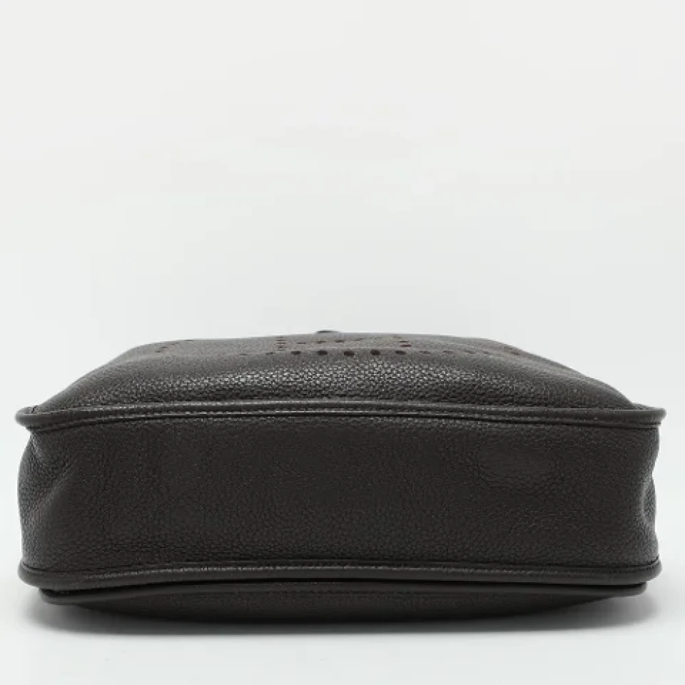 Hermès Vintage Pre-owned Leather shoulder-bags Brown Dames