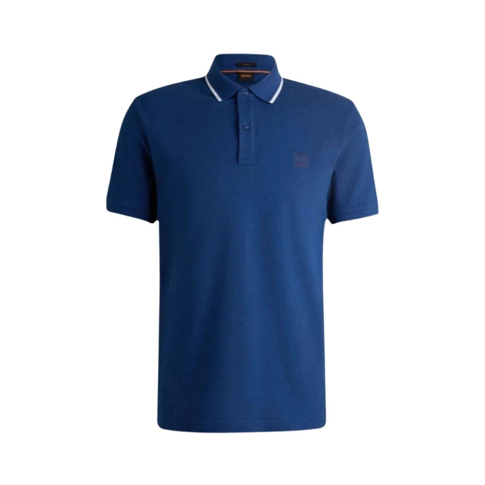 Hugo Boss Regular Fit Polo Tröja Blue, Herr