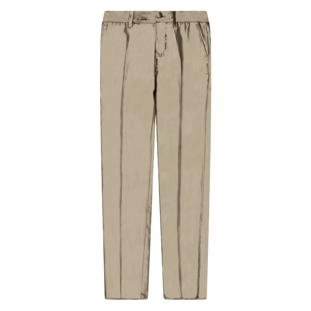 Dolce & Gabbana Boys Gold Silk Suit Trousers