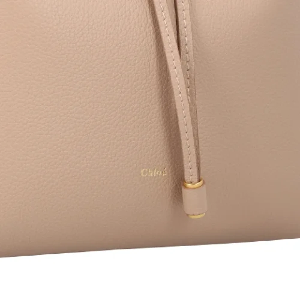Chloé Leather handbags Beige Dames