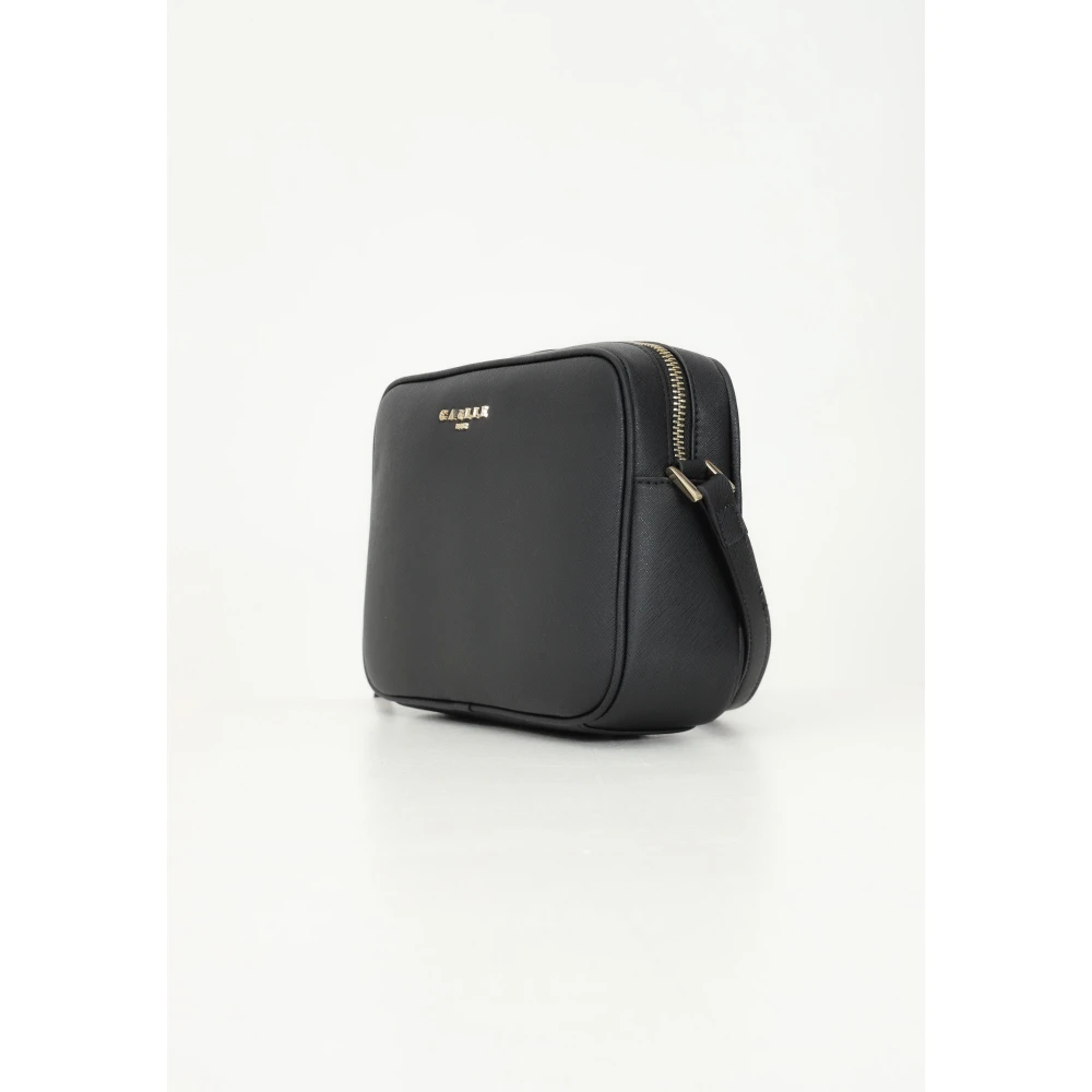 Gaëlle Paris Compacte Zwarte Schoudertas Black Dames