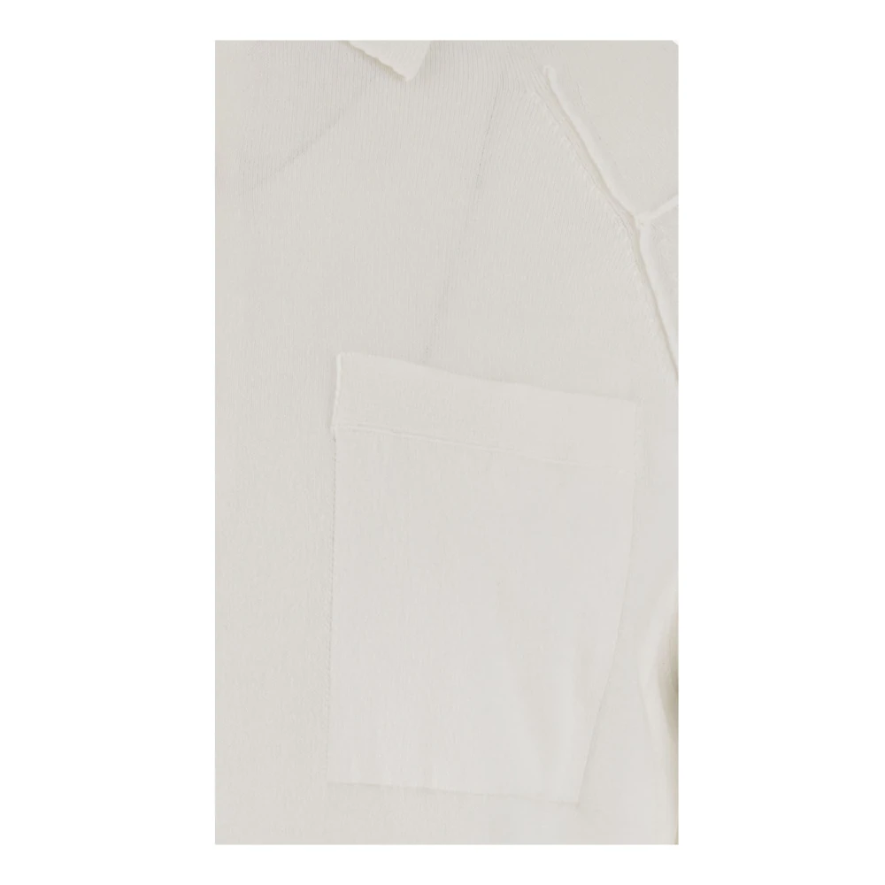 C.P. Company Katoenen poloshirt met logodetail White Heren