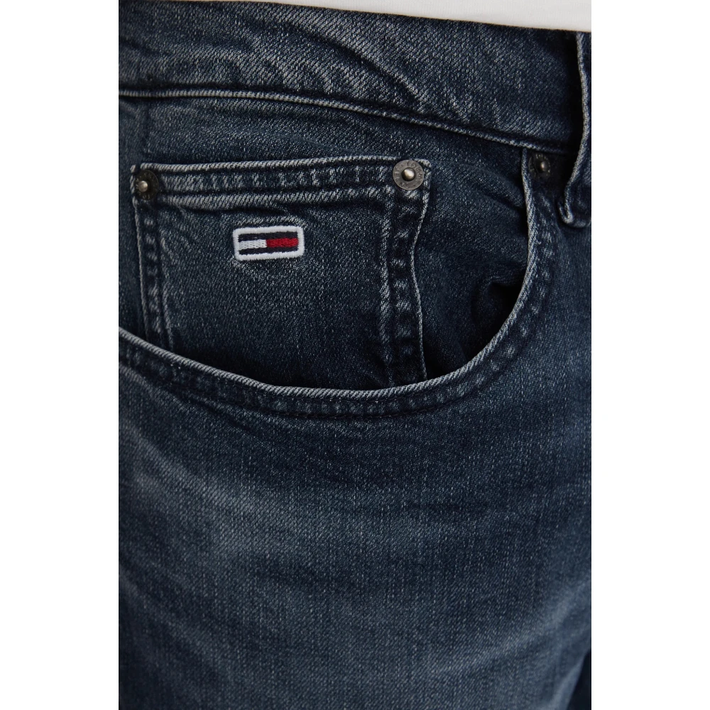Tommy Jeans Heren Slim-Fit Regeneratieve Katoenen Jeans Blue Heren