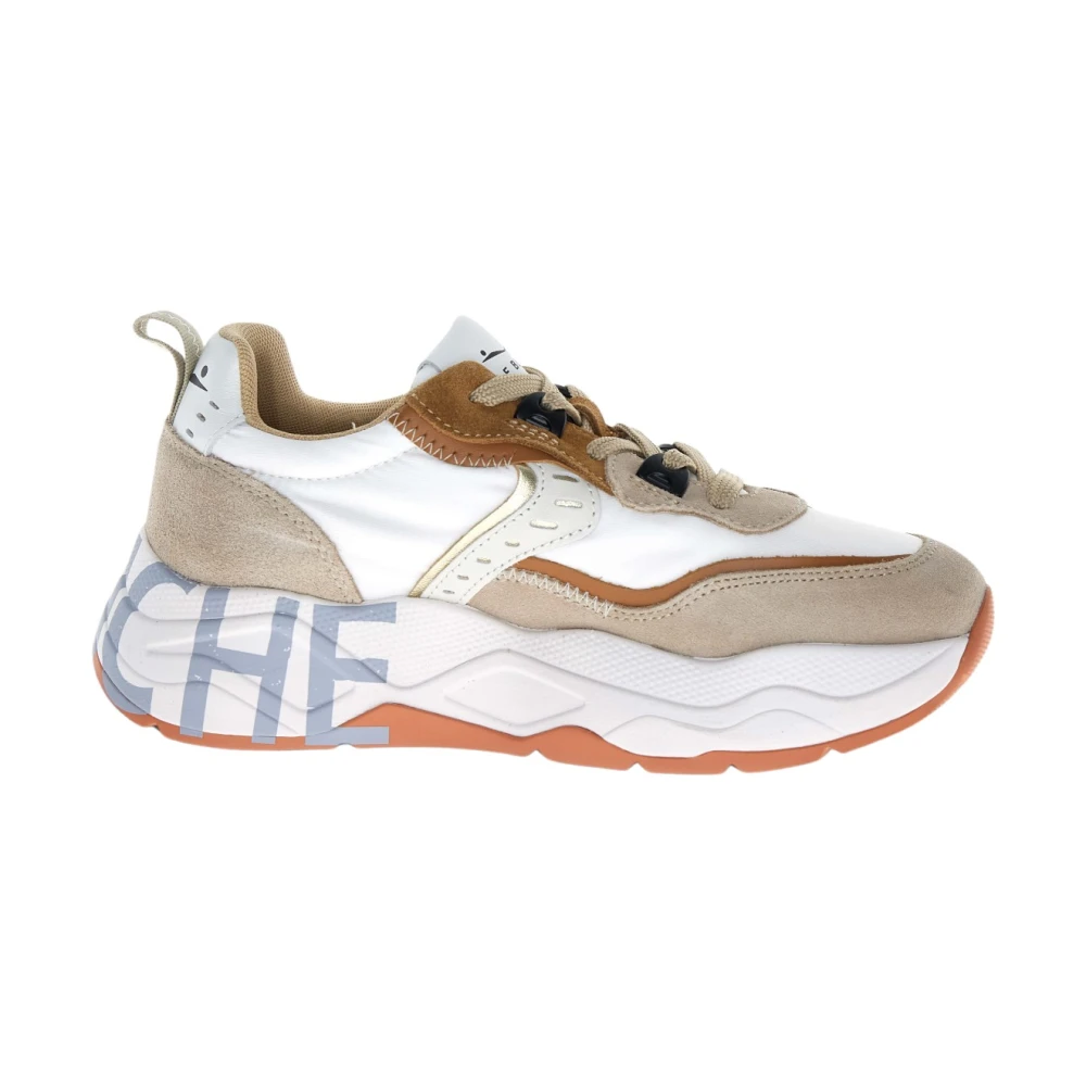 Voile Blanche Women's Beige Club105 Sneaker