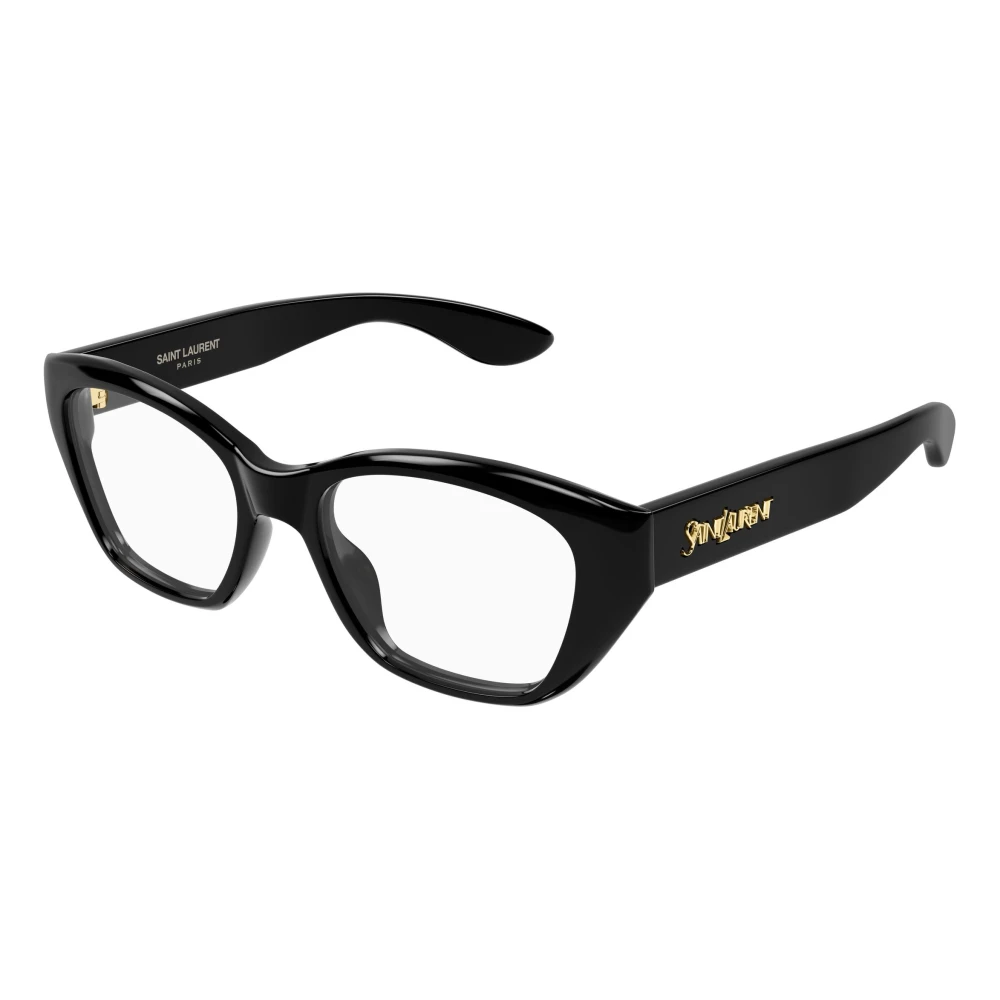 Saint Laurent Black Sl 924 001 Woman Optical Frames Acetate Transparent Cat Eye - Image 2