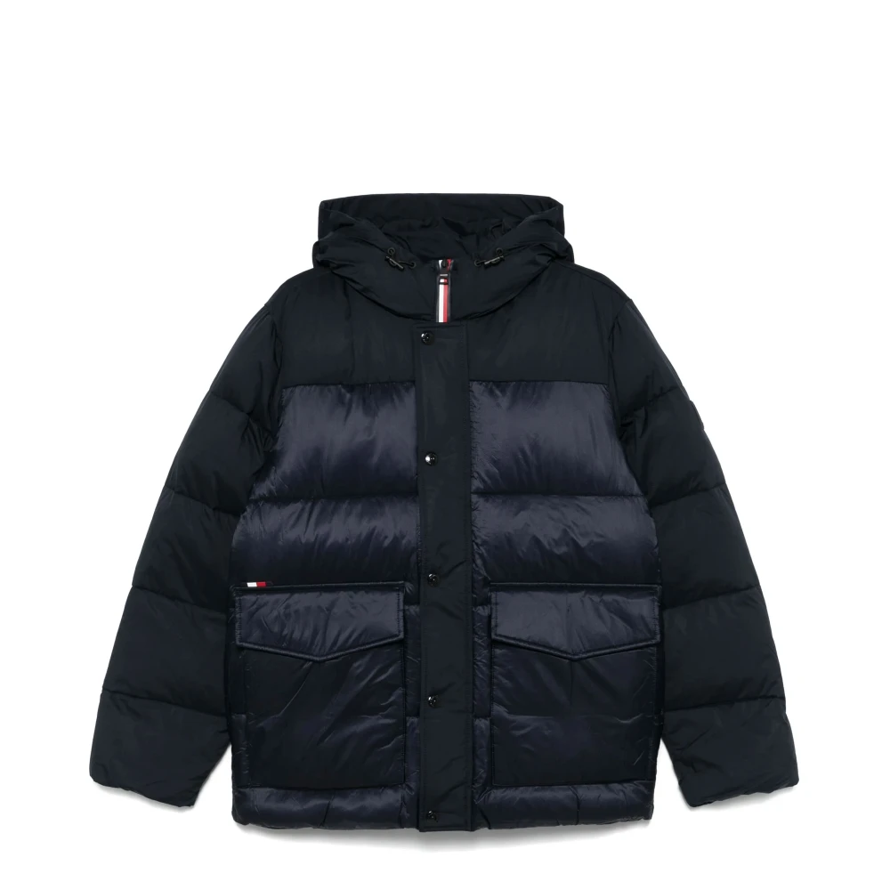 Tommy Hilfiger Men's Blue Down Jacket - Winter Jackets - S - Jackets