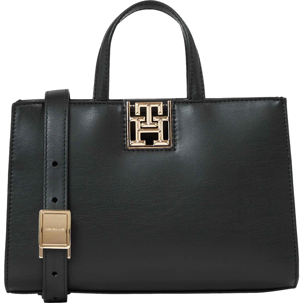 Tommy Hilfiger Mini Tote Bag Reset Black Dames
