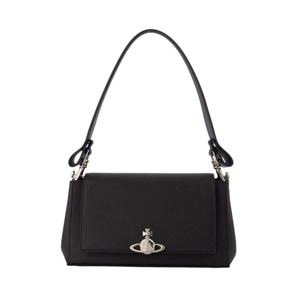 Vivienne Westwood , Shoulder Bags, Female, Black, One Size, Hazel Medium Purse - Leather - Black