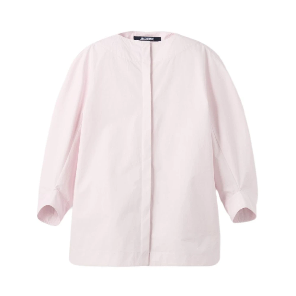 Jacquemus Pink Shirts, Female, 2XS, The Pittore Shirt