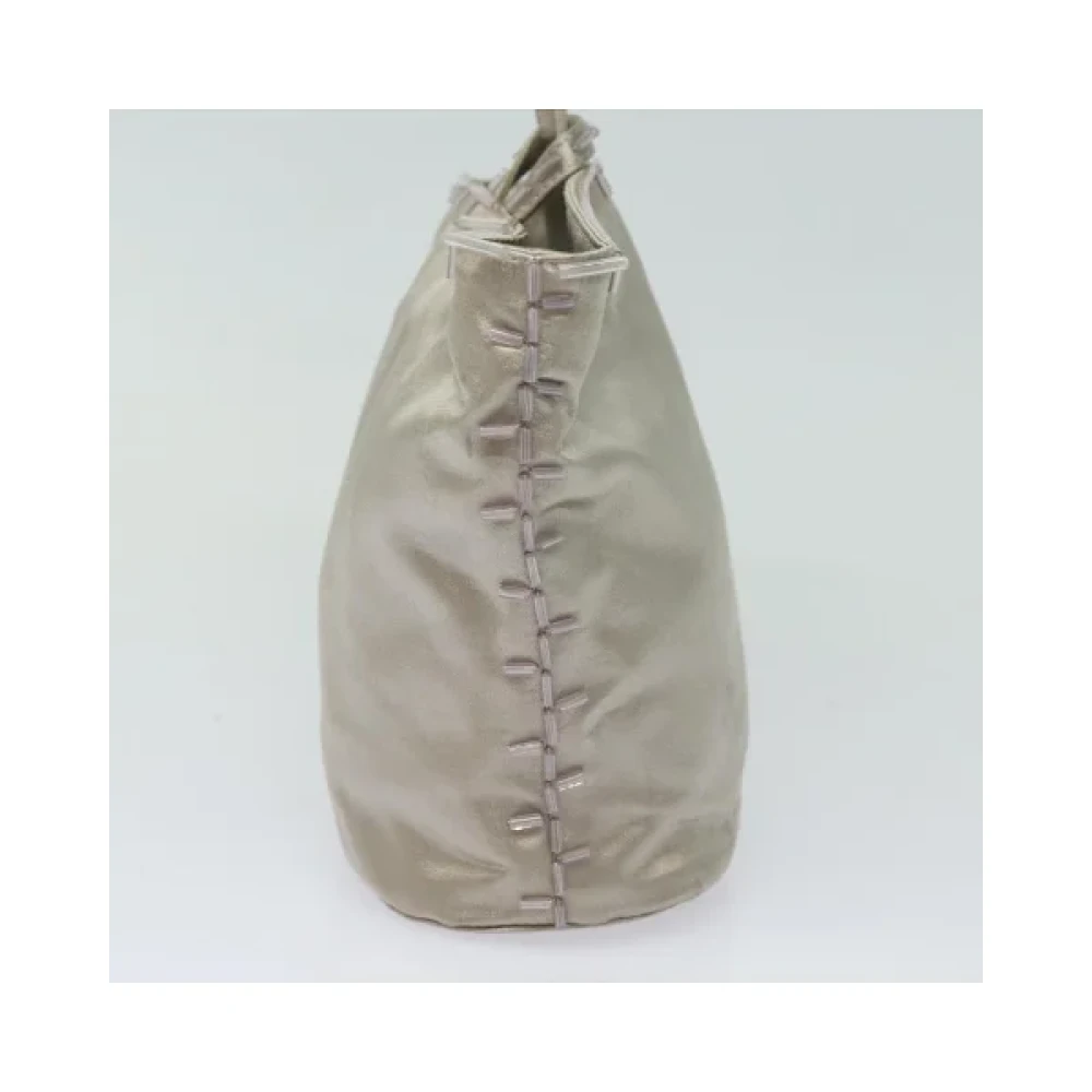 Prada Vintage Pre-owned Nylon prada-bags Gray Dames