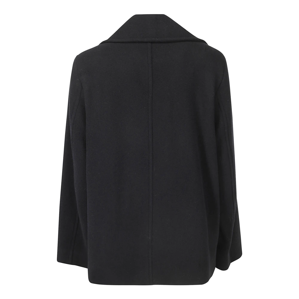 IRO Double-Breasted Blazer met Rechte Zoom Black Dames