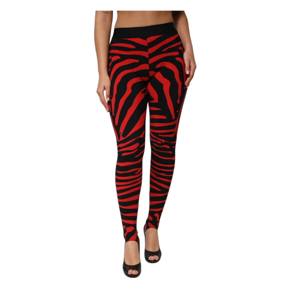 Dolce & Gabbana Women's Multicolor Leggings Trousers - Leggings - S - Trousers