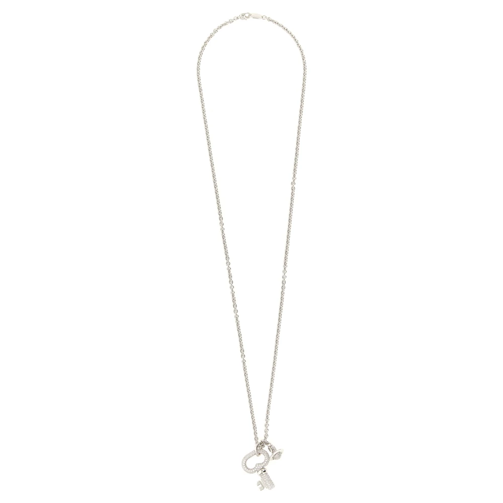Vivienne Westwood Women's Gray Ovidia Long Pendant Necklace - Necklaces - One Size - Accessories