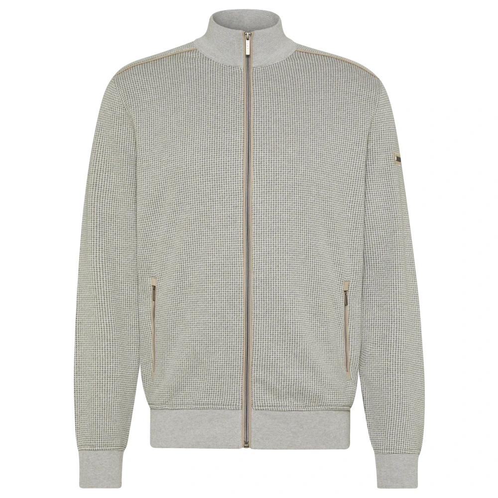 Bugatti Heren Sweatshirt Gray Heren