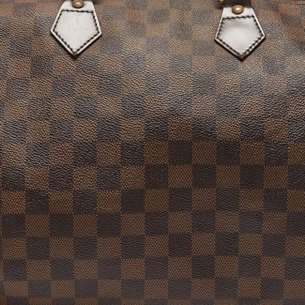 Louis Vuitton Vintage Pre-owned Coated canvas handbags Brown Dames